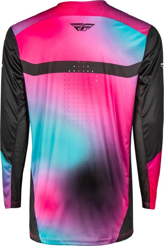 FLY RACING Rayce Jugend Fahrrad-Jersey - Fuchsie/Schwarz/Teal