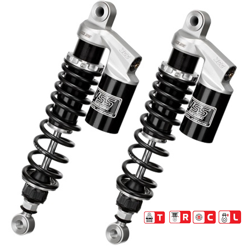 Federbein G362-Serie Stereo hinten für Kompatibel mit TRIUMPH Bonneville 800 (01-06), 900 (05-15) RG362-340TRCL-52-888 Federbein G362-Serie Stereo hinten für Kompatibel mit TRIUMPH Bonneville 800 (01-06), 900 (05-15) RG362-340TRCL-52-888