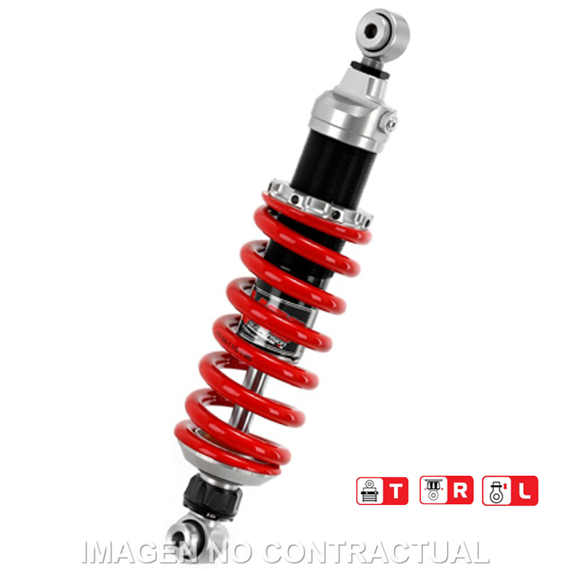 Federbein Z456-Serie Mono hinten passend für Kawasaki Versys 1000 (16-18) MZ456-365TRL-16-85