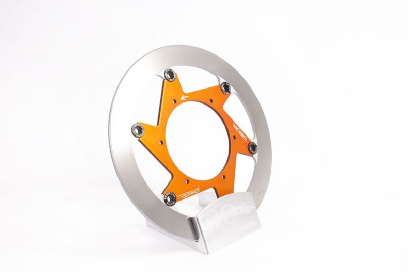 BERINGER Aeronal®-Edelstahl-Bremsscheibe schwimmend gelagert