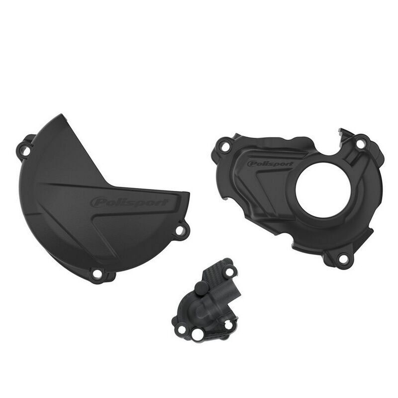 POLISPORT Kupplungs-, Zündungs- und Wasserpumpendeckelschutz Set - passend für Yamaha YZ 250 FX (20-23) POLISPORT Kupplungs-, Zündungs- und Wasserpumpendeckelschutz Set - passend für Yamaha YZ 250 FX (20-23)