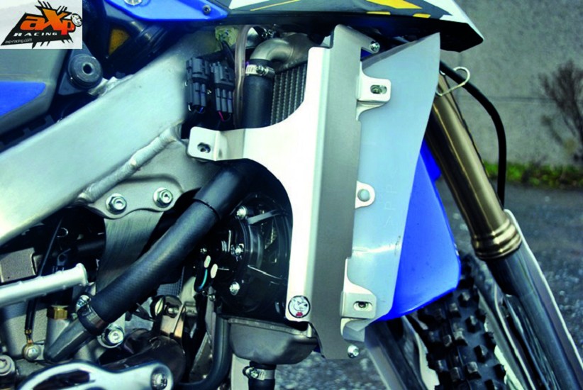 AXP Kühlerschutz aus Aluminium - passend für Yamaha WR250F