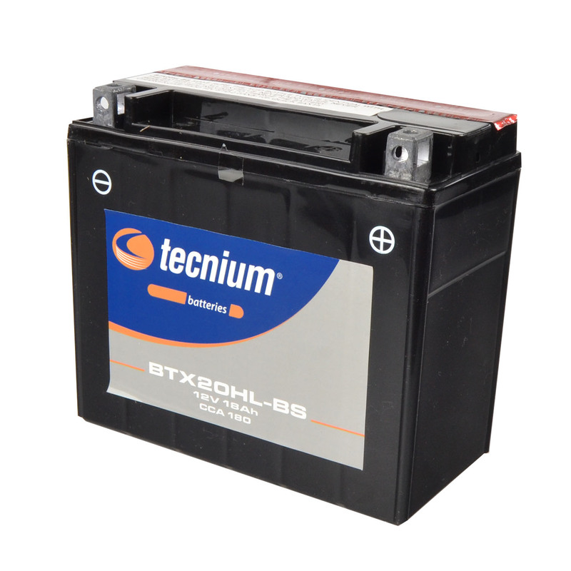 TECNIUM Wartungsfreie Batterie mit Säurepack - BTX20HL-BS