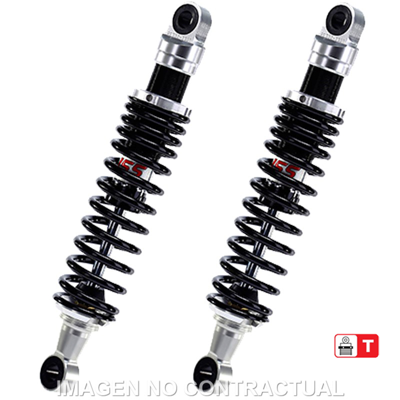 Federbein E302-Serie Stereo hinten passend für Honda Nighthawk 750 (91-03) RE302-330T-12-88