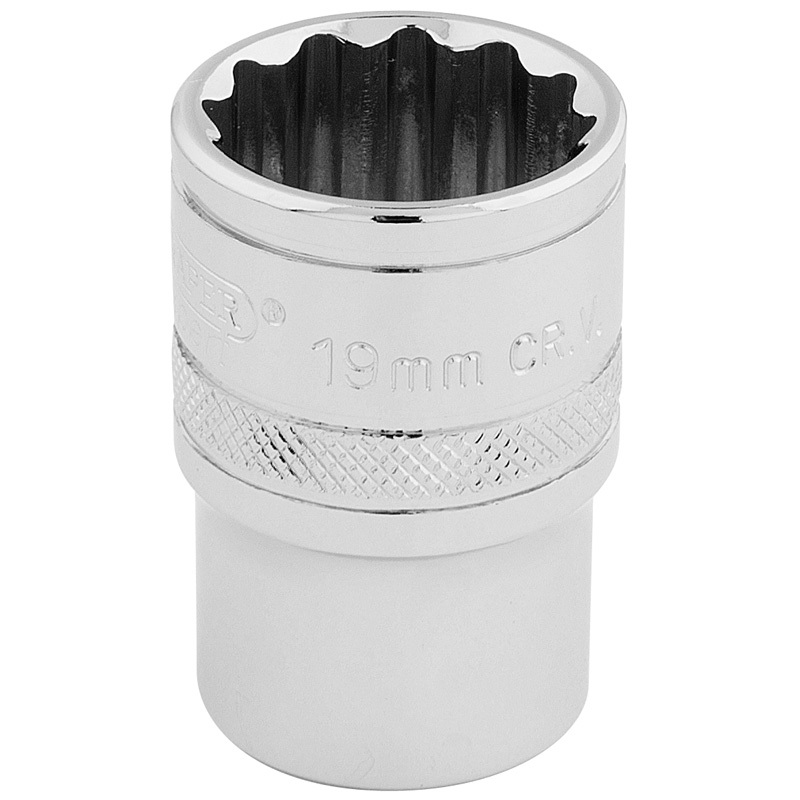 DRAPER 1/2 12 points Hi-Torq® 19mm Socket DRAPER 1/2 12 points Hi-Torq® 19mm Socket