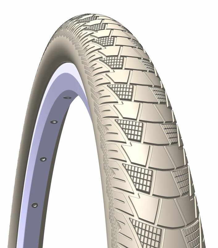 MITAS Tyre Cityhopper V99 28X2.0 Cream MITAS Tyre Cityhopper V99 28X2.0 Cream. Aps + Rs