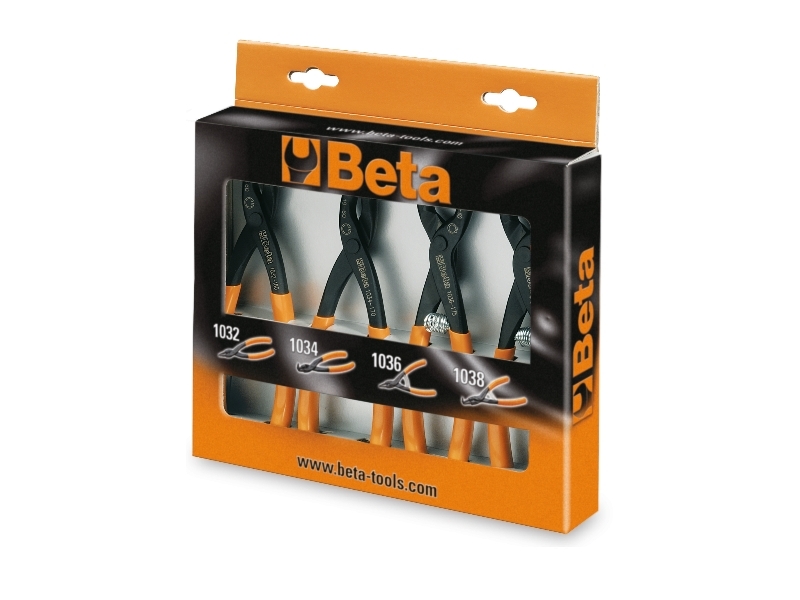 BETA 4 teilig Zangensatz für Sicherungsringe BETA 4 teilig Zangensatz für Sicherungsringe