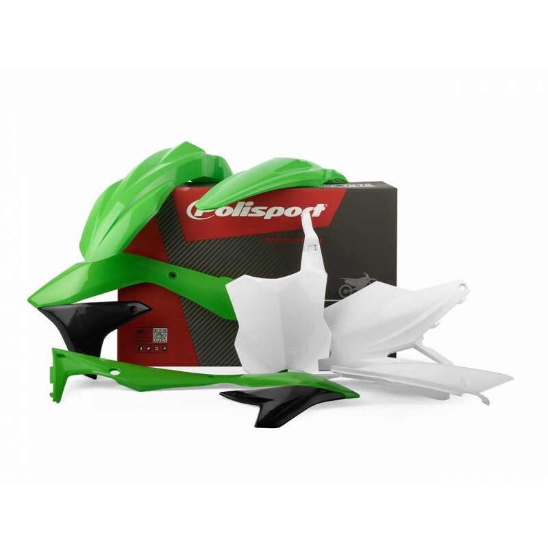 POLISPORT Plastik-Kits Originalfarbe 2019 passend für Kawasaki KX450F