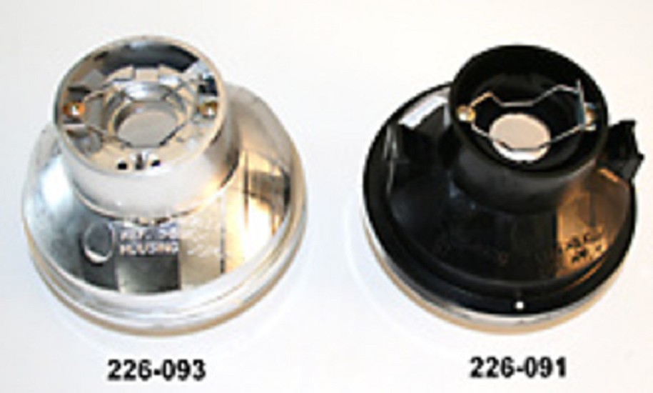 SHIN YO Scheinwerfereinsatz für Abblendlicht, 90mm, für H 7 Glühlampe, Klarglas,