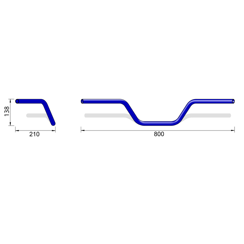 HIGHSIDER pro Tourenlenker L03, chrom