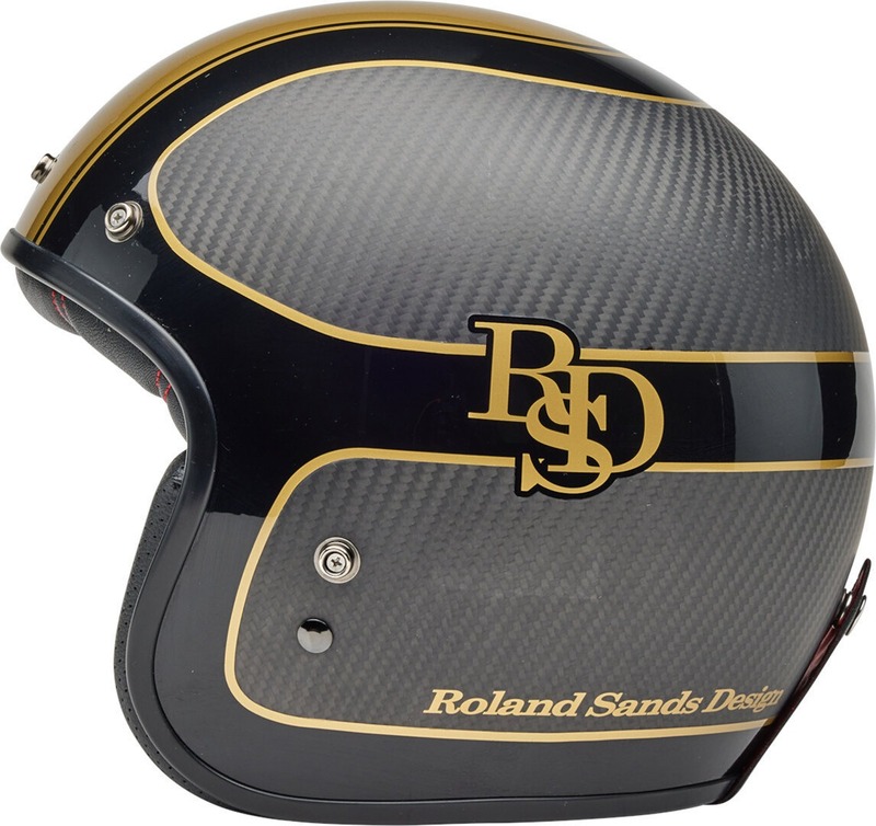 BELL Custom 500 Carbon Helm - RSD Checkmate Matte Gloss Black/Gold BELL Custom 500 Carbon Helm - RSD Checkmate Matte Gloss Black/Gold
