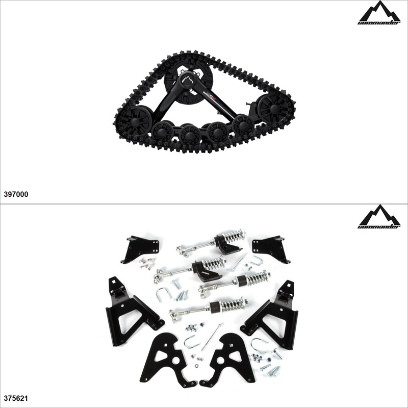 KIMPEX Commander WS4 Track System passend für Yamaha Grizzly 700