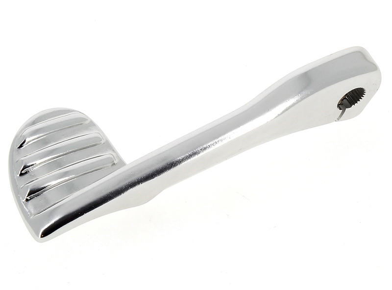 V PARTS Kickstarterhebel silber Malaguti