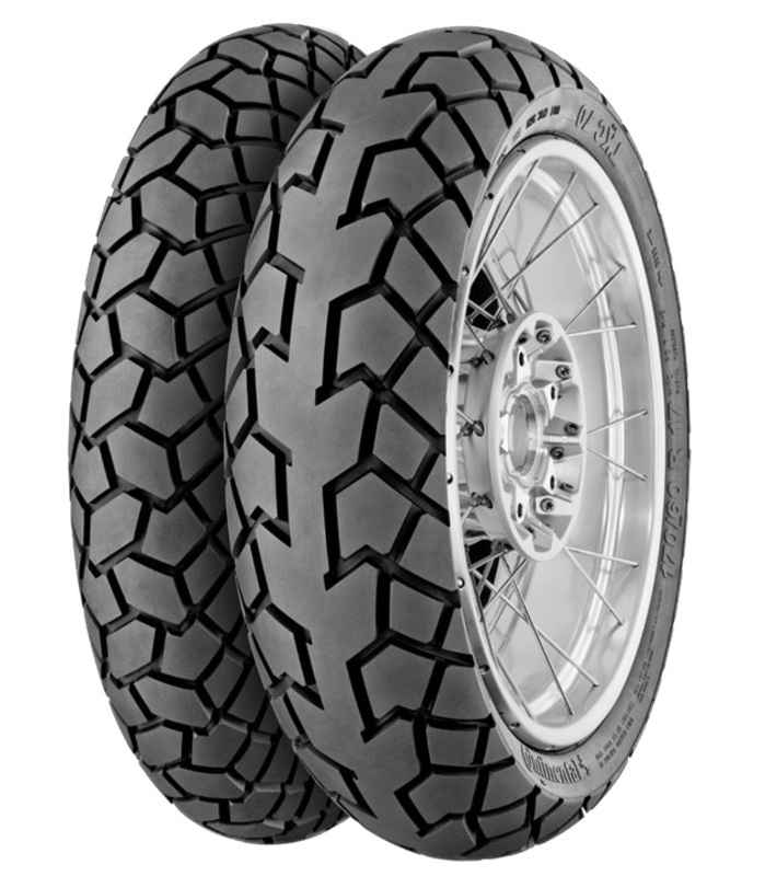 CONTINENTAL Reifen TKC 70 (passend für DUCATI Scrambler) 110/80 R 18 M/C 58H TL M+S CONTINENTAL Reifen TKC 70 90/90-21 M/C 54H TL M+S