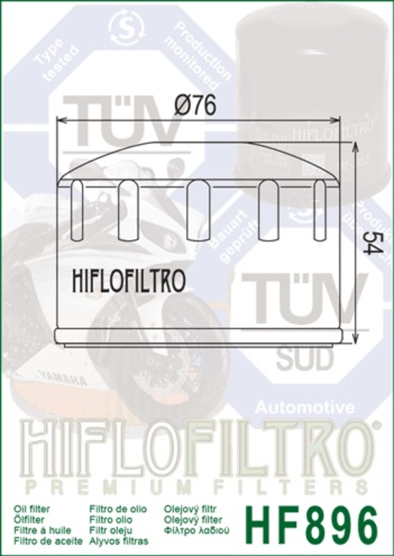 HIFLOFILTRO Ölfilter - HF896