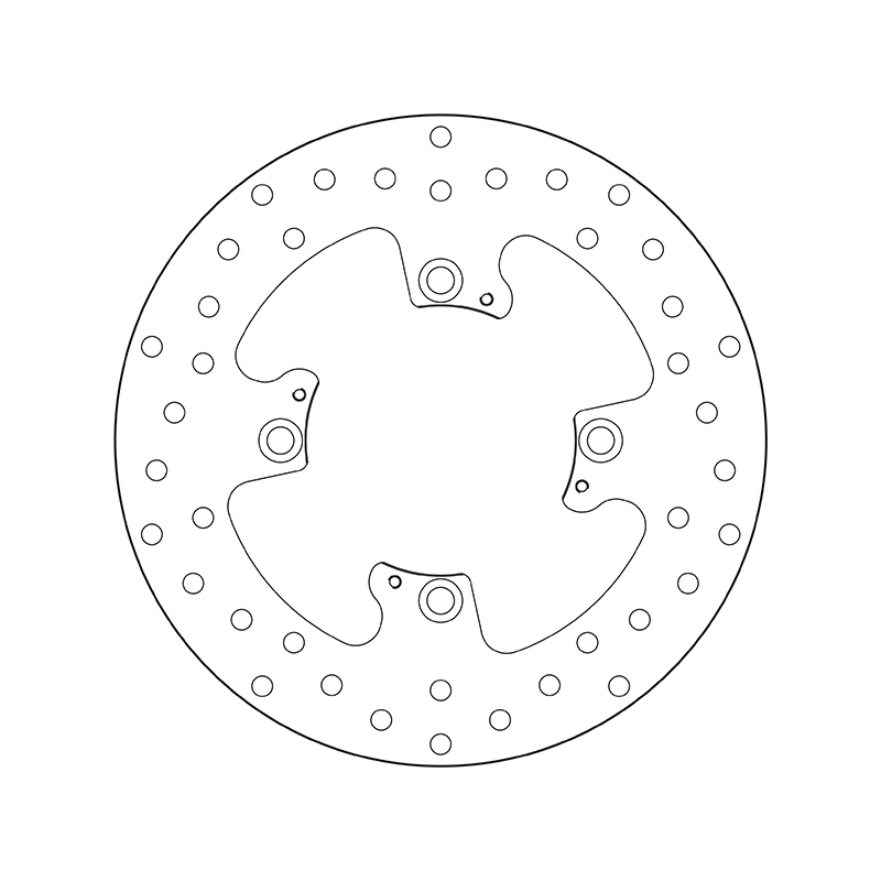 BREMBO Serie Oro rund starr Bremsscheibe BREMBO Serie Oro rund starr Bremsscheibe