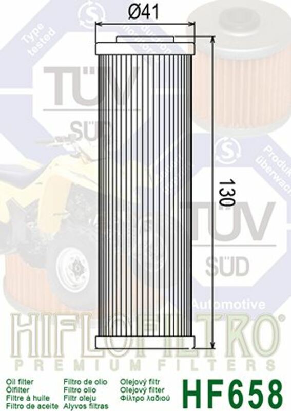 HIFLOFILTRO Ölfilter - HF650