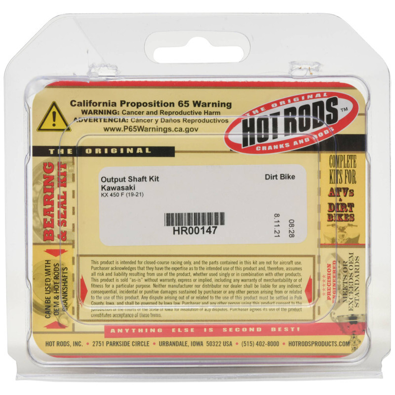 HOT RODS Überholungskit für die Abtriebswelle - passend für Kawasaki KX 450 F