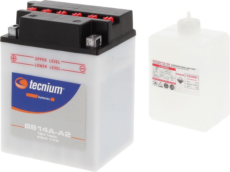 TECNIUM Blei/Säure Batterie mit Säurepack - BB14A-A2 TECNIUM Blei/Säure Batterie mit Säurepack - BB14A-A2