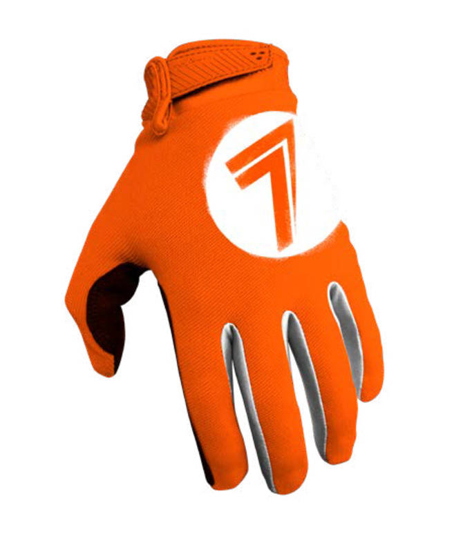 SEVEN Annex 7 DOT 27 Parallel Jugendhandschuh - Orange/Schwarz