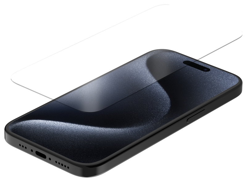 QUAD LOCK Displayschutz aus gehärtetem Glas - iPhone 15/15 Pro