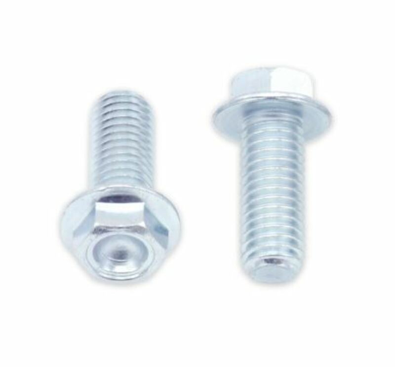 BOLT Sechskantkopf-Flanschschrauben M8x1,25x20mm Schlüsselweite 10mm 10Stück BOLT Sechskantkopf-Flanschschrauben M8x1,25x20mm Schlüsselweite 10mm 10Stück