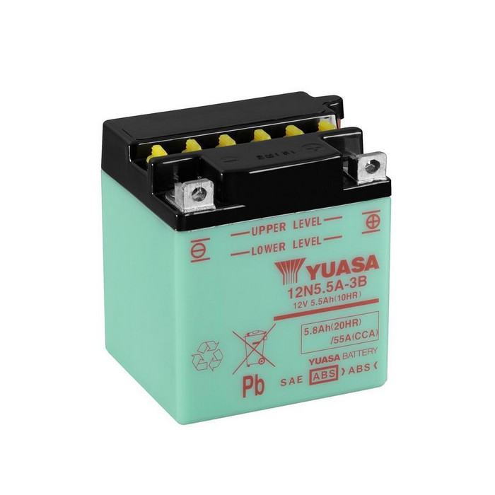 Batterie YUASA 12N5,5A-3B 5,5 AH Batterie YUASA 12N5,5A-3B 5,5 AH