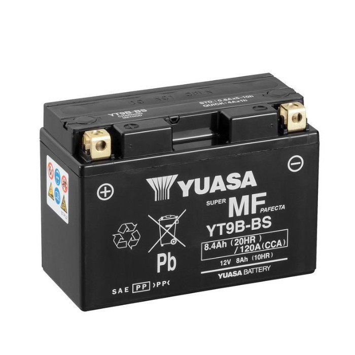 Batterie YUASA YT9B-BS 8 AH MF Batterie YUASA YT9B-BS 8 AH MF