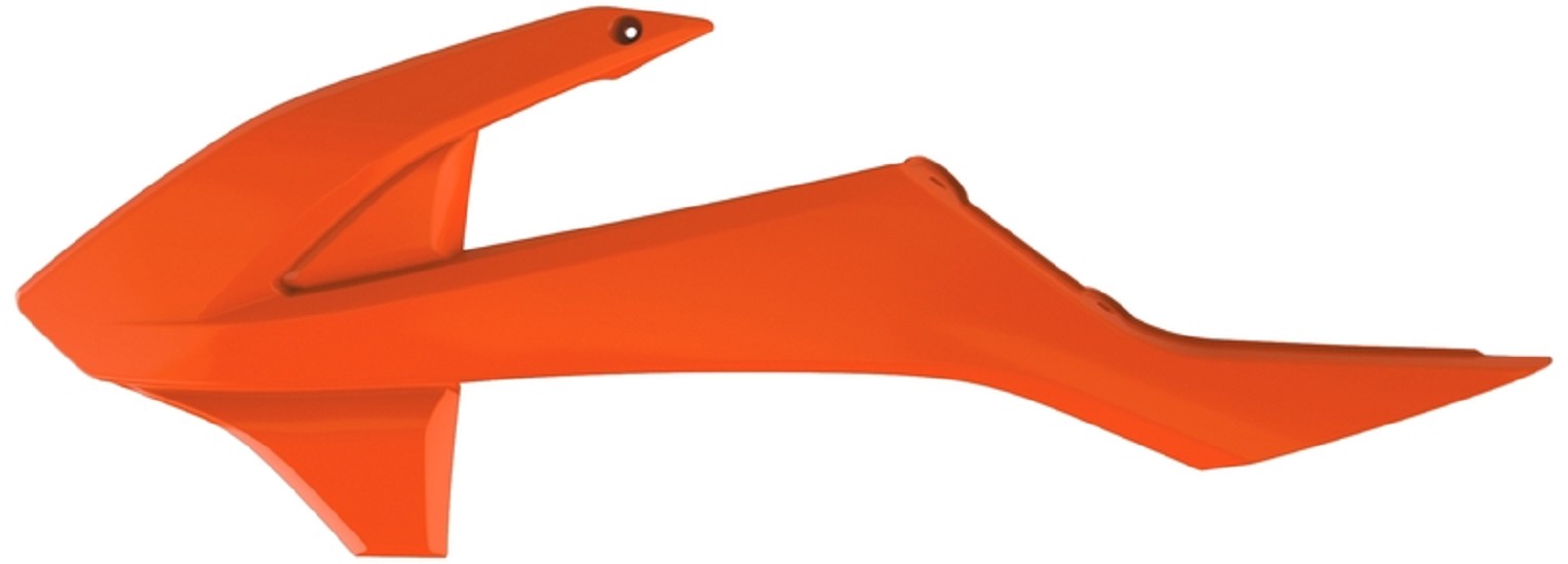 POLISPORT Kühlerspoiler seitlich Originalfarbe 2018 Orange passend für KTM SX85