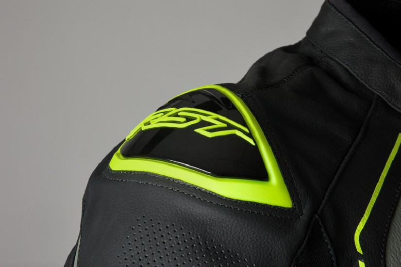 RST S1 Lederjacke Herren - Neongelb