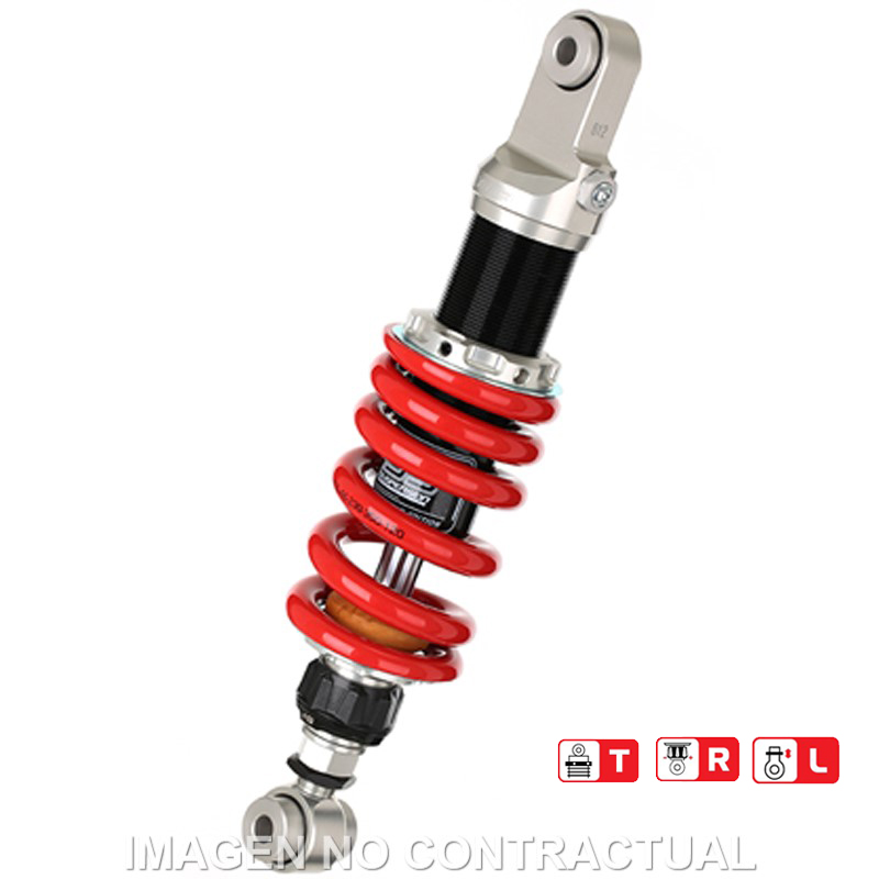 Federbein Z366-Serie Mono hinten passend für Honda CB-1 400 F (89-90) MZ366-310TRL-09-85