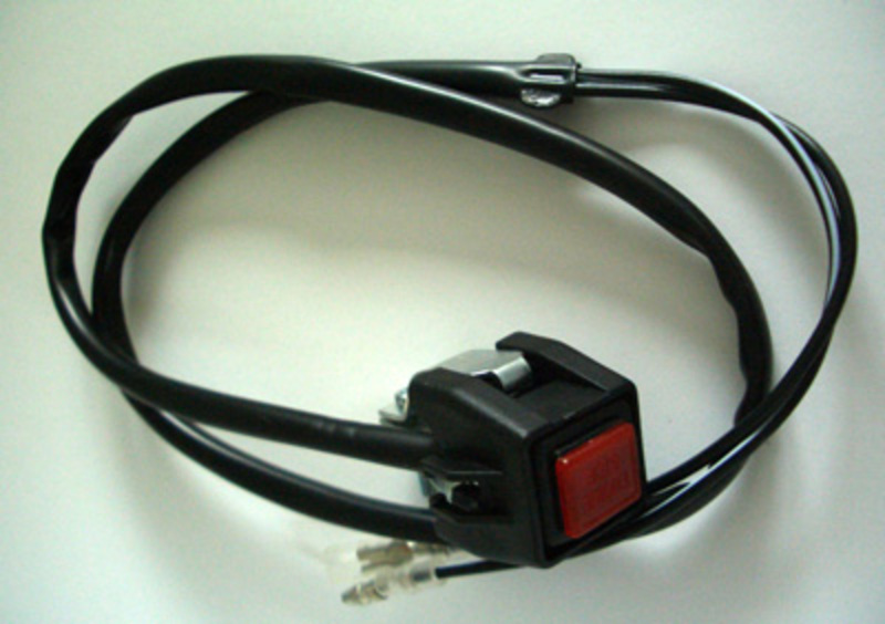 HIGHSIDER smart Universal Schalter eckig (Typ Taster) für Engine Stop, Hupe SHIN YO Universal Schalter eckig (Typ Taster) für Engine Stop, Hupe