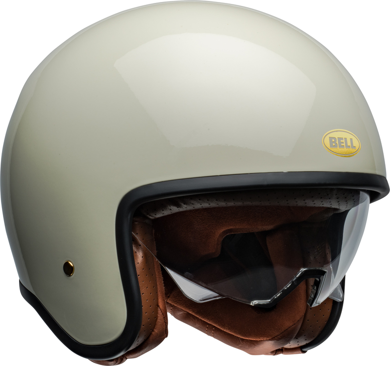 BELL TX501 Helm - Gloss Vintage White