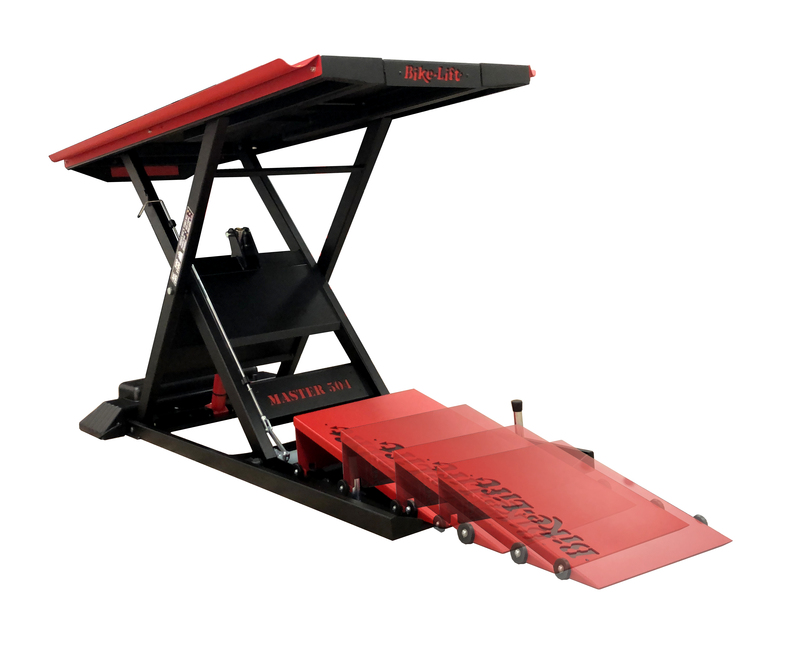 BIKE-LIFT Master 504 Hubtisch schwarz/rot - MA504-003 BIKE-LIFT Master 504 Hubtisch schwarz/rot - MA504-003
