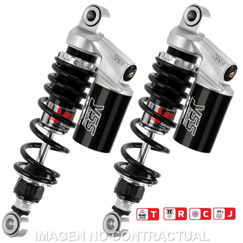 Federbein G362-Serie Stereo hinten passend für Honda Rebel 300 (17-) / 500 (17-18) RG362-285TRCJ-06-888 Federbein G362-Serie Stereo hinten passend für Honda Rebel 300 (17-) / 500 (17-18) RG362-285TRCJ-06-888