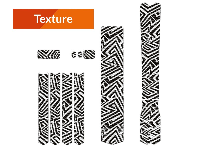 ALGIS Texture Frame Guards Kit XL - Black Lines ALGIS Texture Frame Guards Kit XL - Black Lines