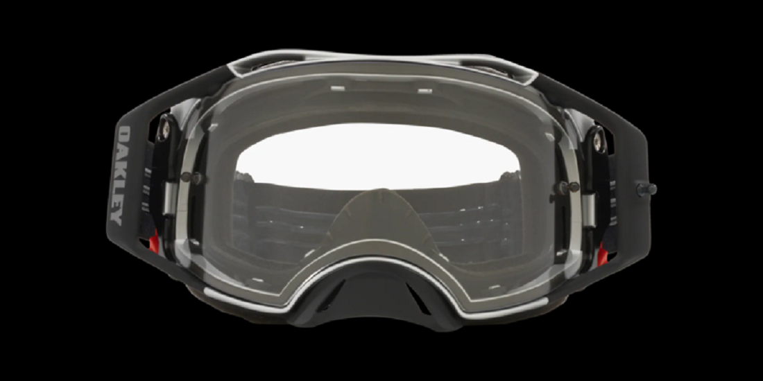 OAKLEY Airbrake® MX Goggle - Tuff Blocks Black Gunmetal/Clear Lens OAKLEY Airbrake® MX Goggle - Tuff Blocks Black Gunmetal/Clear Lens