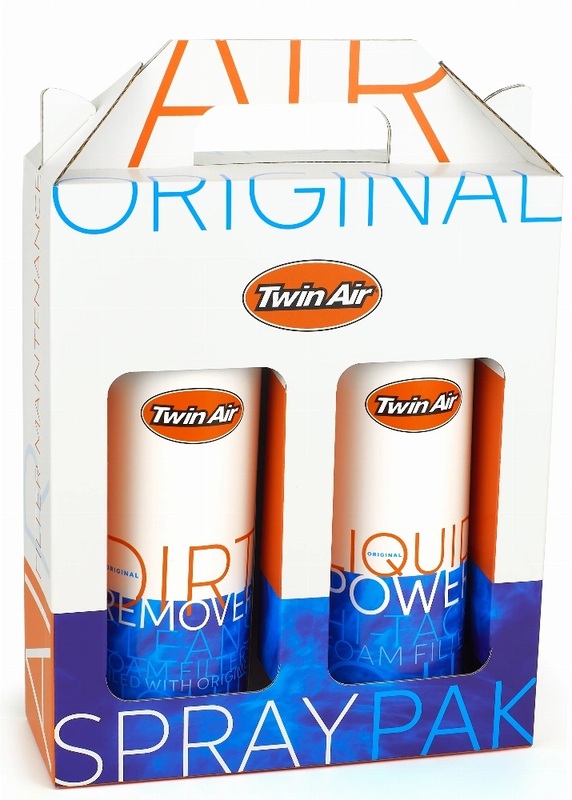 TWIN AIR Liquid Power Spray + Schmutzentferner 2 x 500 ml Paket TWIN AIR Liquid Power Spray + Schmutzentferner 2 x 500 ml Paket