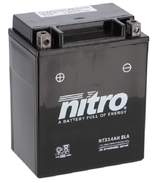 Batterie NITRO NTX14AH SLA (WC) Gel 12V/12Ah [134x89x166] CCA=210A