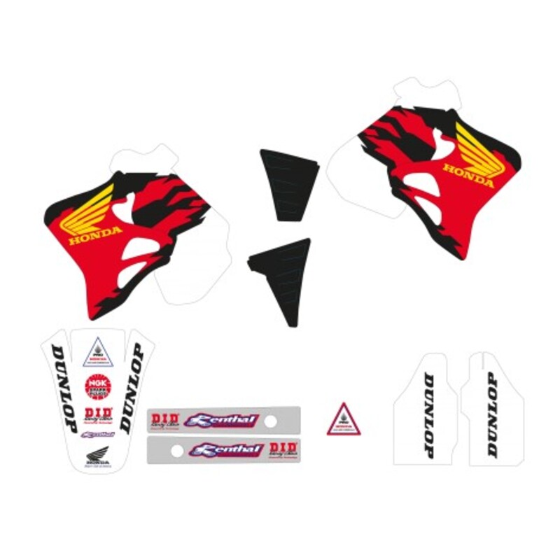 TECNOSEL Complete Set Replica Team passend für Honda 1995 USA