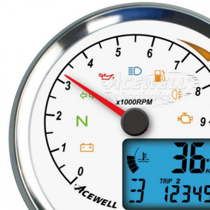 ACEWELL Analog DZM 15000rpm Digital Tacho ACEWELL Analog DZM 15000rpm Digital Tacho