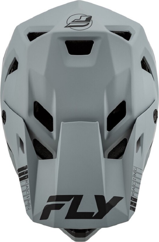 FLY RACING Rayce Fahrrad Helm - Mattgrau