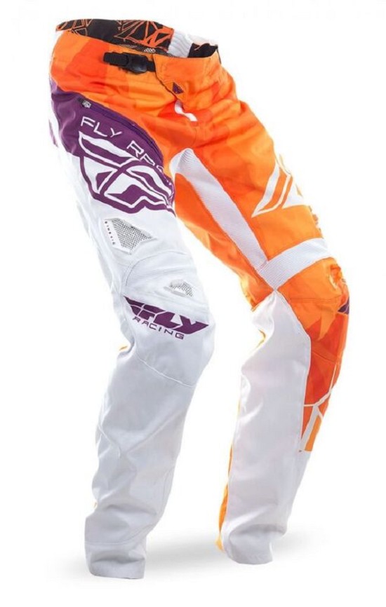 FLY RACING FLY RACING Crux Pants Orange/White/Burgandy Sz 28 FLY RACING FLY RACING Crux Pants Orange/White/Burgandy Sz 32