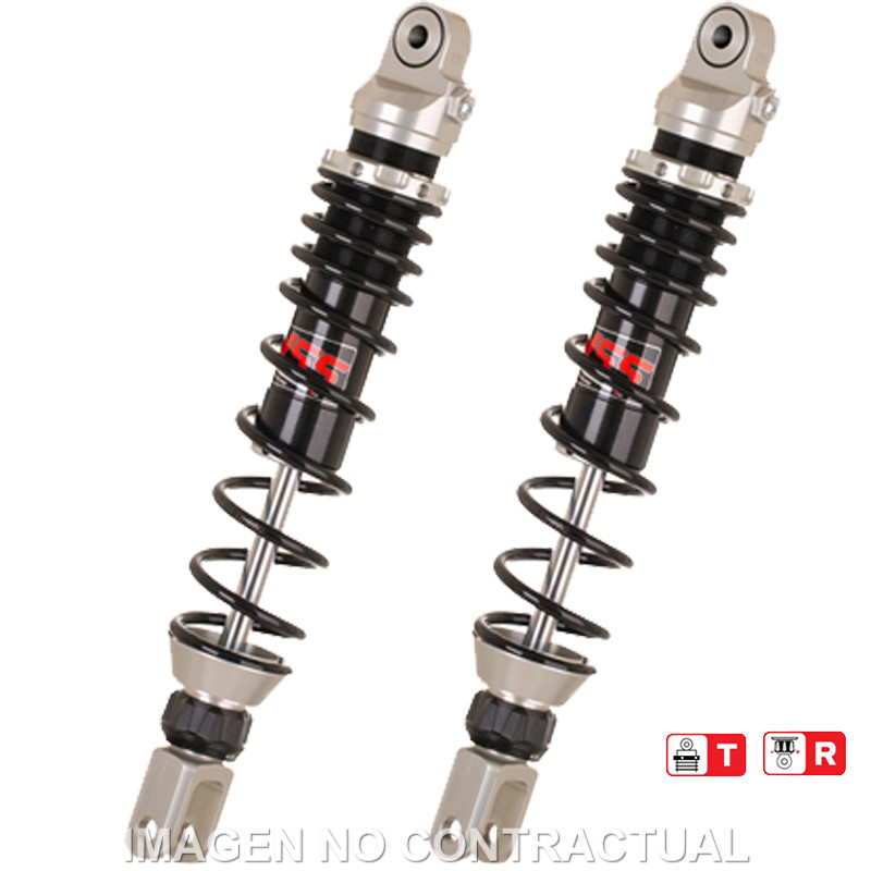 Federbein Z362-Serie Stereo hinten passend für Suzuki Burgman UH 200 (17-18) TZ362-355TR-01-85