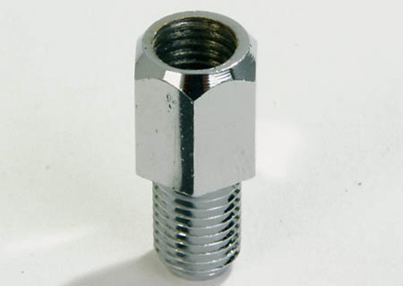 SHIN YO Spiegeladapter Loch M8 re. auf Bolzen M8 li. verchromt