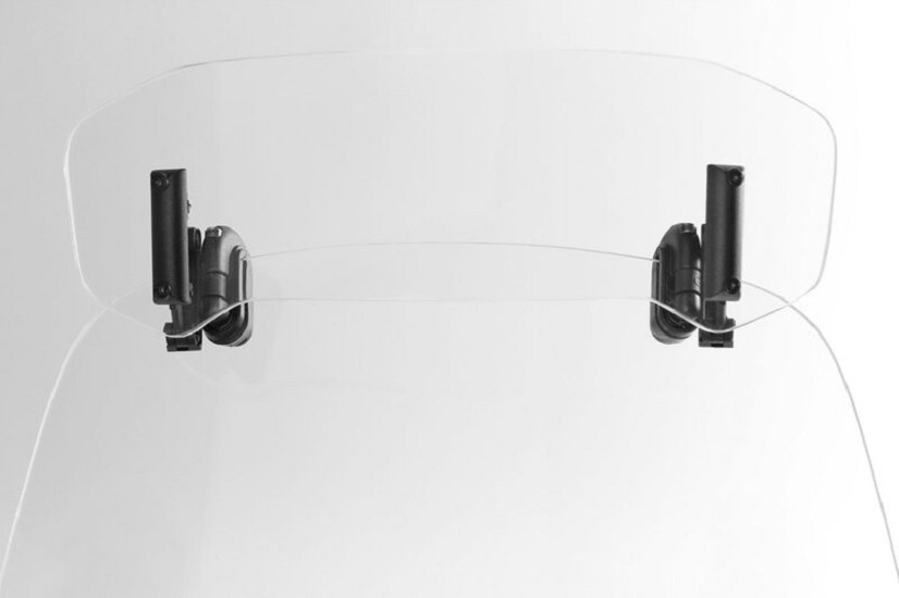 MRA Vario-Spoiler-Aufsatz VSA-TYP A 30/19 cm, klar, inkl. Klemme