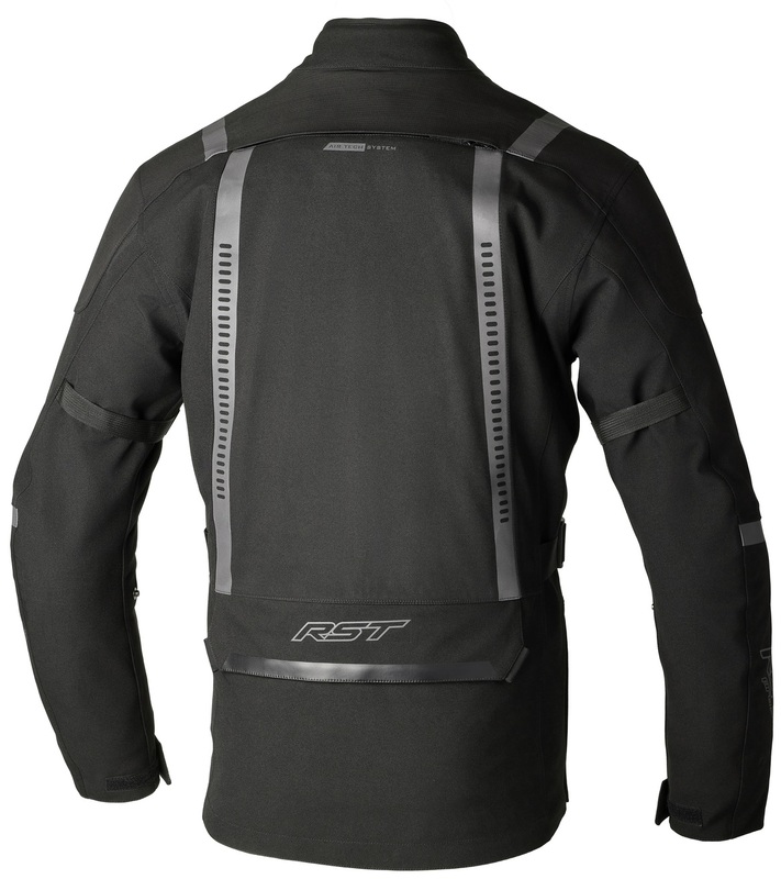 RST Pro Series Vulcan CE Textil-Jacke - Schwarz-Schwarz