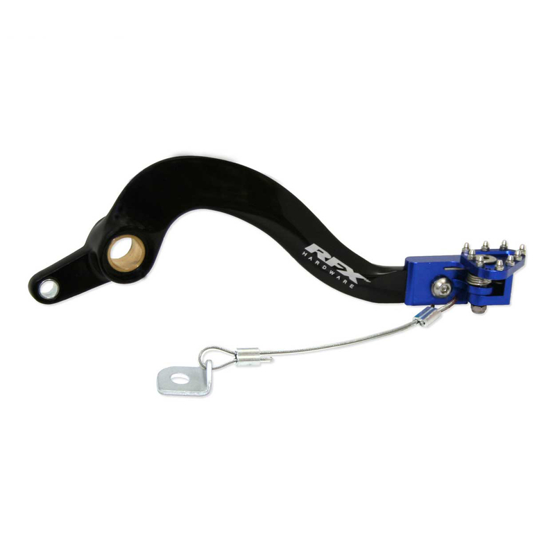 RFX Pro FT Hinterradbremshebel (Schwarz/Blau)