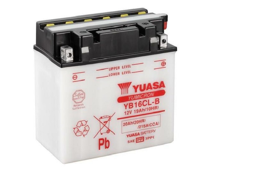 YUASA Blei/Säure Batterie ohne Säurepack - YB16CL-B YUASA Blei/Säure Batterie ohne Säurepack - YB16CL-B