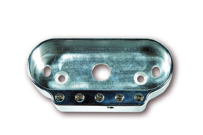 MOTOGADGET msm combi frame mit Kontrolleuchten, silber